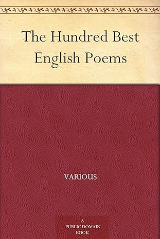 The Hundred Best English Poems