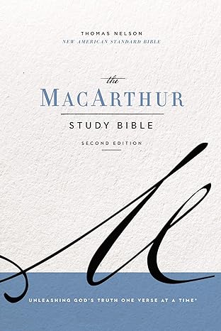 NASB, MacArthur Study Bible, 2nd Edition